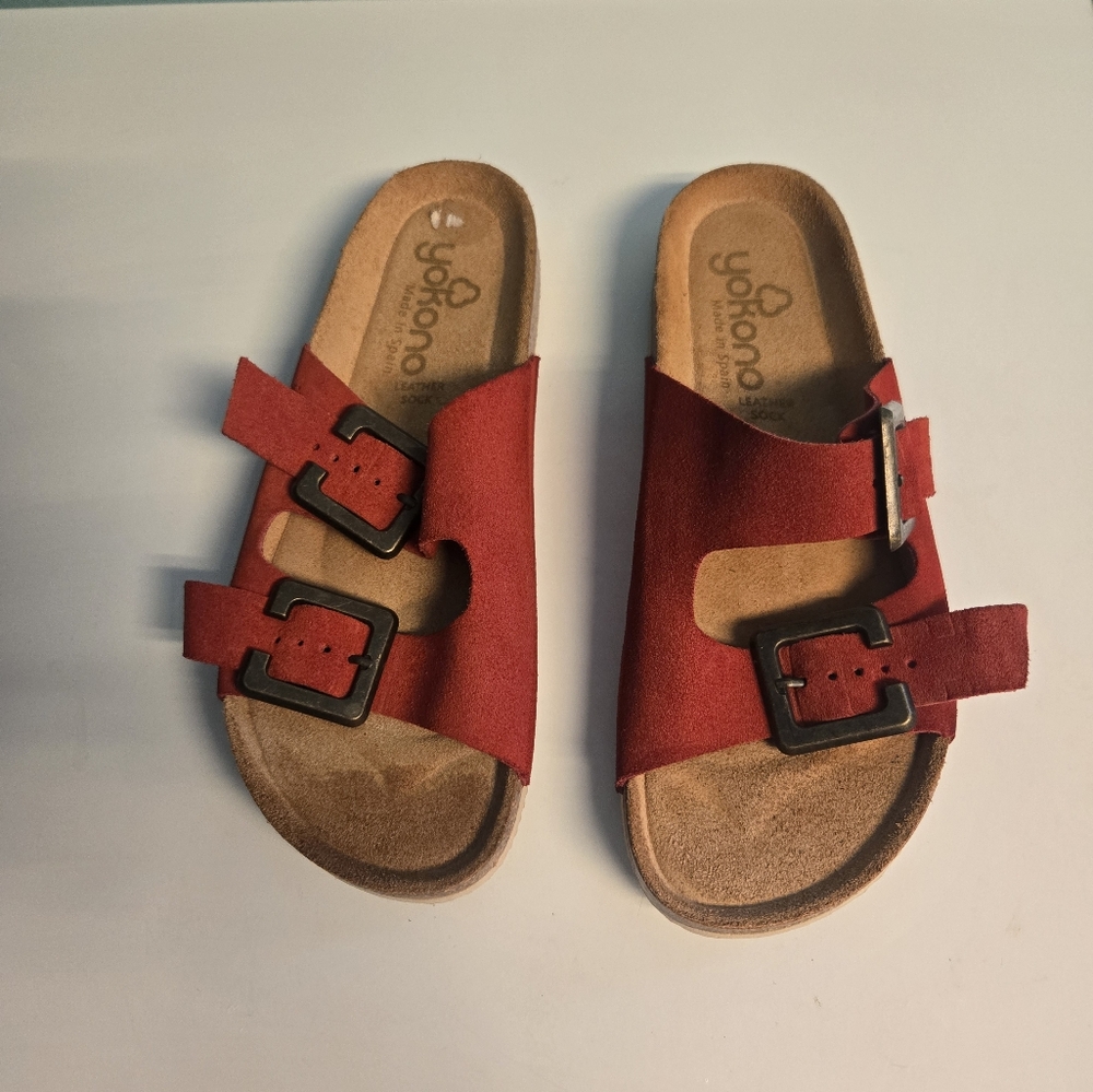 YOKONO LEATHER SANDALS